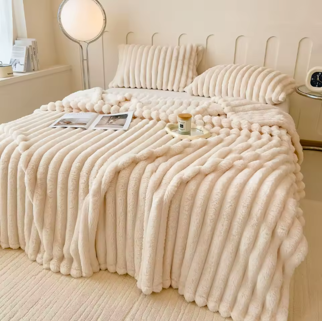 Plaid  Ultra Doux – Couverture pour Canapé et Lit